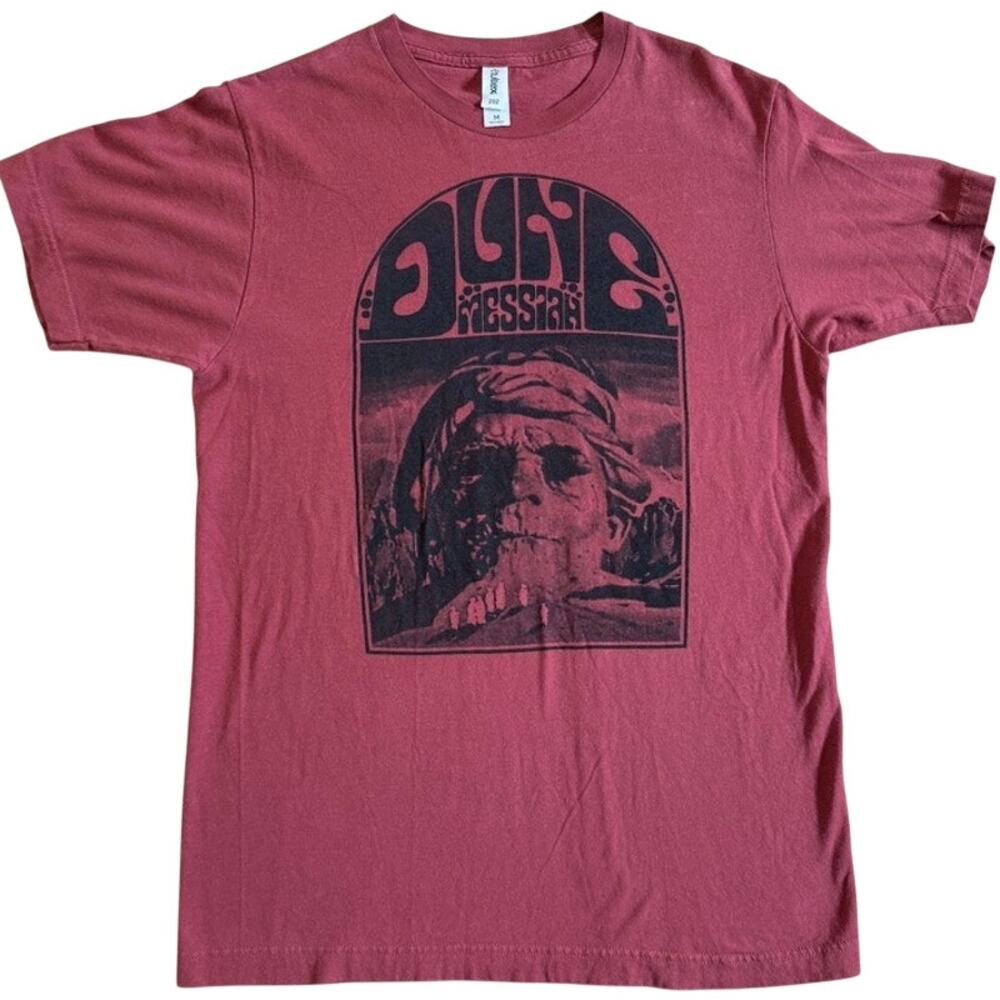 Dune Messiah book red shirt size Medium